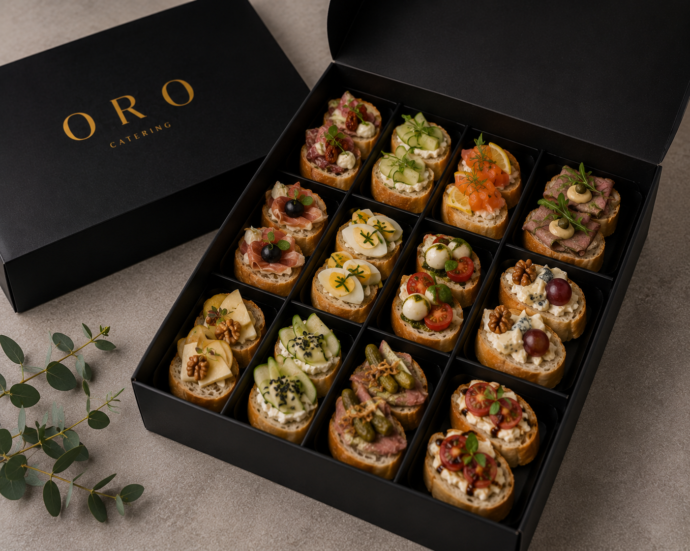 ORO Catering — kanapeczki