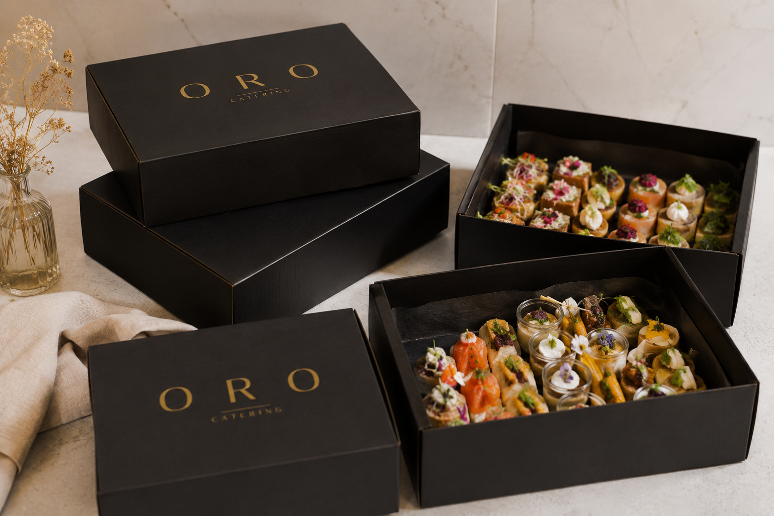 ORO Catering — finger food box